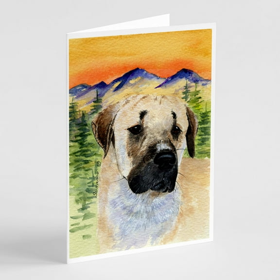 Anatolian Shepherd Greeting Cards and Envelopes Pack of 8