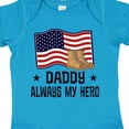 thumbnail image 4 of Inktastic Military Daddy Always My Hero Boys or Girls Baby Bodysuit, 4 of 5
