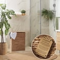 thumbnail image 2 of Casafield Large Laundry Hamper with Lid and Removable Liner Bag - Cinnamon Brown, Woven Water Hyacinth Laundry Basket for Clothes, 2 of 7