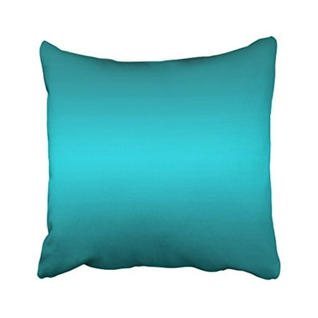 Turquoise Decor WinHome Decorative Decors Dark and Light Aqua Blue Gradient - Turquoise Pillow Case Cushion Cover Home Sofa Decorative Case Cushion Cover Home Sofa Decorative Size 18x18 inches Two Side ()