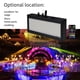 thumbnail image 5 of EcoStrobe Luz estroboscópica de escenario Super brillante Flash Iluminación de escenario Activado por sonido y control de velocidad Luz estroboscópica blanca Flash Iluminación de fiesta para bodas Nav, 5 of 5