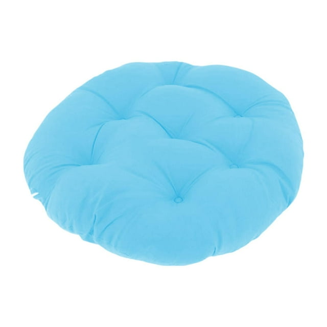 Almencla Coussin pour Chaise Oeuf Suspendue 50 cm Coussin pour Chaise Berçante pour Jardin Balcon Plancher Bleu Pâle