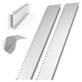 thumbnail image 6 of Aluminum Carport Ramp, 63-inch loading ramp, 880-pound weight capacity, lightweight and portable, slip-resistant and waterproof, suitable for ATVs, golf carts, and dirt bikes, 2-pack, 6 of 8