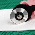 thumbnail image 3 of cisilov Rotary Cutter 45mm, Fabric Cutter with Safety Lock for Sewing & Quilting, Pink, 3 of 5