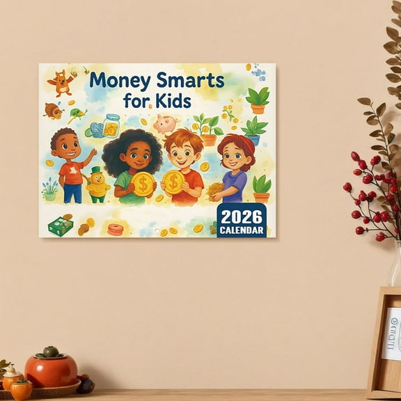 Ikohbadg 2026 English Calendar, Stylish and Practical Monthly Planner for Organizing Tasks and Appointments, Ideal Gift for Family, Friends, and Colleagues