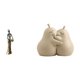thumbnail image 1 of Elegante escultura tribal de una dama pera. Figura única de cerámica. Sujetalibros, decoración para el hogar, hoteles y estanterías. Ideal como regalo, 1 of 8