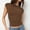 E, variant on Women's Short Sleeve Top, Cute Slim Fit Casual T-Shirt, Trendy 2026 Summer Fashion Blouse For Daily Street Holiday Wear White L