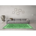 thumbnail image 3 of Ahgly Company Indoor Rectangle Persian Emerald Green Traditional Area Rugs, 2' x 4', 3 of 4