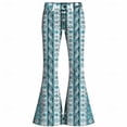 thumbnail image 4 of CONZONE Mens 70S Disco Flared Pants Vintage Hippie Pants for Men Trendy Funny Graphic Bell Bottoms, 4 of 4