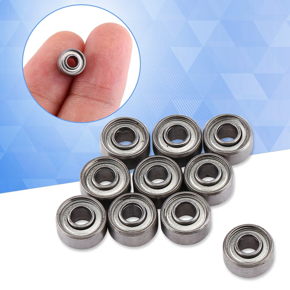 10pcs 693ZZ Miniature Ball Bearings 3*8*4mm Small Double Shielded Bearing HIbsHH