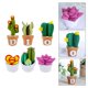 thumbnail image 5 of Pequeño de material de planta de fieltro de bricolaje, regalo de la madre, paquete de material 3D no tejido para la decoración Macarena Artesanía de plantas suculentas, 5 of 8