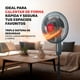 thumbnail image 4 of VENTILADOR CALEFACTOR TAURUS TROPICANO gris 16 pulgadas, 4 of 9