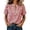 A#Red2146, variant on Women's Striped Notch Neck Blouse Rolled Short Sleeve Blouses Oktoberfest Casual Top