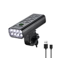 thumbnail image 1 of 8LED Bike Light Front Bicycle Headlight High Brightness Rechargeable Cycling Light 9600mAh Power Banks Waterproof, 1 of 8