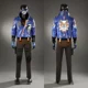 thumbnail image 2 of Disfraz de Cosplay de Yoru del juego Valorant, abrigo de cuero azul, pantalones, accesorios, conjunto completo y artículos individuales se venden en tamaño personalizado, 2 of 5