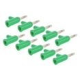 thumbnail image 1 of Open Screw Banana Plug Wire Banana Connectors Banana Socket 10Pcs Solderless Banana Plug ABS Brass Lantern Open Screw Bananas Connectors For Inverters 4mm, 1 of 8