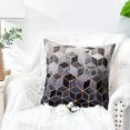 thumbnail image 5 of Funda de almohada geométrica de 2 piezas, funda de almohada para sofá o cojín de coche, no incluye almohada central, 5 of 5