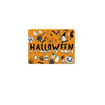 

New Halloween Placemat Diatom Mud Coffee Mat Heat Insulation Mat Absorbent Mat Washstand Drain Mat Non-Slip Coaster
