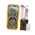 thumbnail image 3 of KLKCMS Digital Multimeter Non Contact Auto Ranging Tester for Cars Fuses Continuity Yellow Standard, 3 of 9