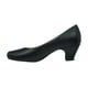 thumbnail image 3 of Zapatilla Formal Tacón Bajo Para Mujer Tipo Piel Negro negro 26 Incógnita 109D18, 3 of 7