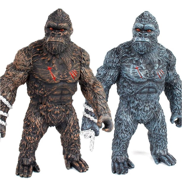 Figuras de acción de King Kong vs, juguetes de regalo de Navidad sin caja, 28cm23