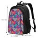 thumbnail image 5 of Balery Tropical Leaves Mochila con carga USB para hombre y mujer - Mochila impermeable y antirrobo para portátil con puerto USB para viajes, trabajo, estudios y universidad, 5 of 7