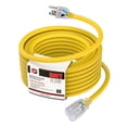 thumbnail image 1 of Cable de extensión EP 15 A 125 V, 50 pies, calibre 14, SJTW con enchufe de 3 clavijas, 1 of 7