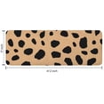 thumbnail image 7 of Brown and Black Of Leopard Print Kitchen Rug Mat,Kitchen Runner Rugs Non Skid Washable,Decorative Kitchen Floor Mats for Kitchen,Sink,Laundry,17"x47.2", 7 of 7