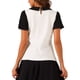 thumbnail image 3 of BLUSA CON COLLAR PETER PAN INSPIRADA EN CHIC PARA MUJER CON MANGAS PUFF EN CONTRASTE L BLANCA, 3 of 6