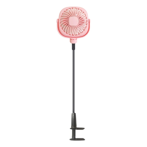 Ventilador personal con clip, ventilador de refrigeración para Rosa 1200mAh