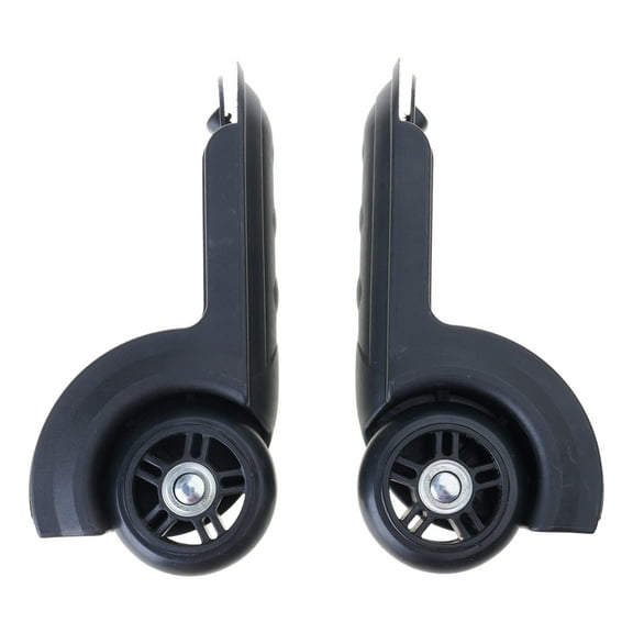 1 pair Suitcase Replacement Casters Repair Spare Castor Wheels for Travel Luggages Easy Install