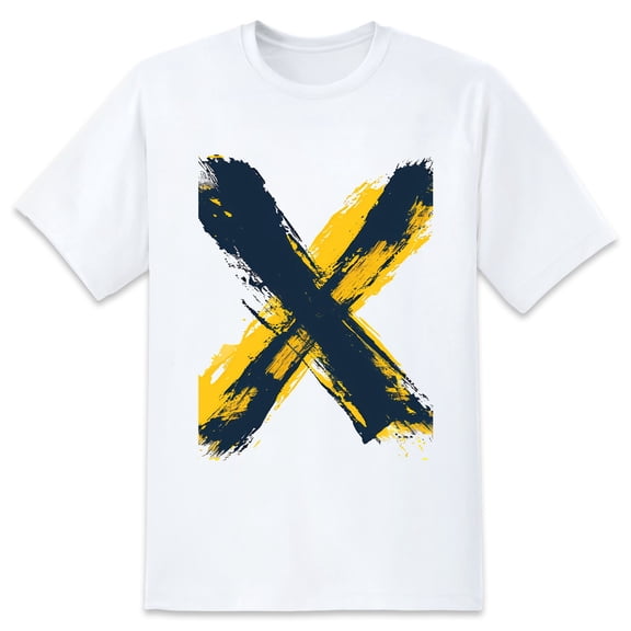 Men's Graphic TeePainting (26) Letter Print T-Shirts Round Neck Short Sleeves Sizes XS-5XL Summer Daily Casual Tops