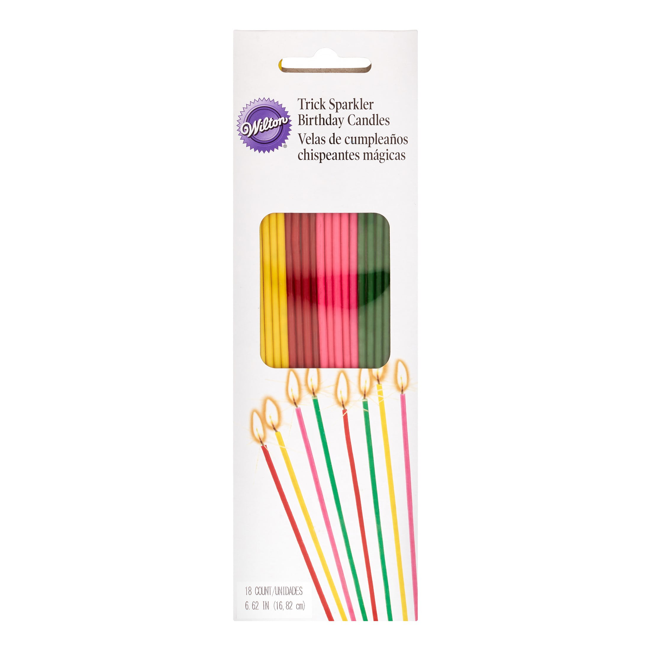 Wilton Candles, Sparkler,18 Ct.