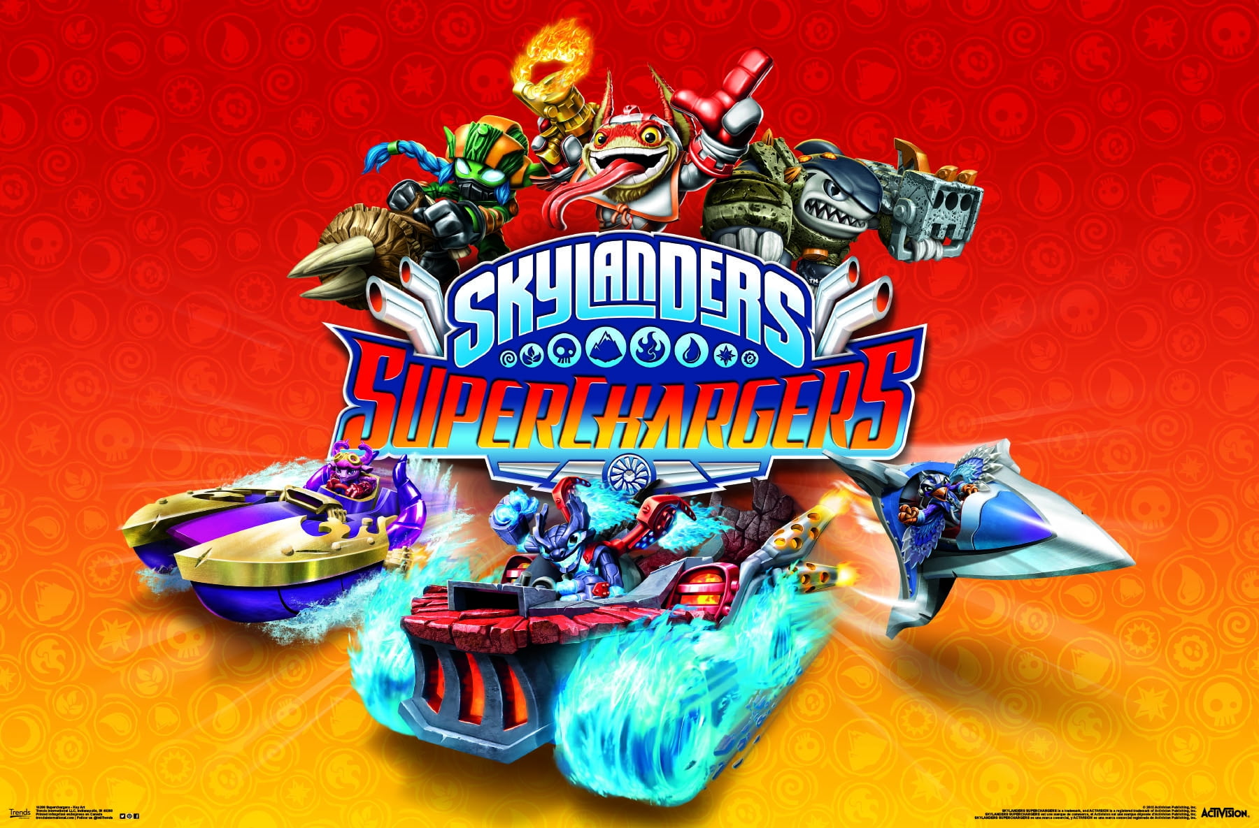 Trends International Superchargers Key Art Wall Poster 22.375" x 34