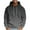 Mens Sweatshirts & Hoodies Dark Gray, variant on M-4X Big & Tall Hoodies for Men with Pocket Plus Size Fleece Lined Sweatshirts Pullover Gradient Stripe Printed Thermal Warm Athletic Hoodie Tops