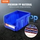 thumbnail image 2 of Contenedores de almacenamiento apilables VEVOR Plastic, paquete de 24 (13,7 x 10,5 x 7,8 cm), 2 of 9