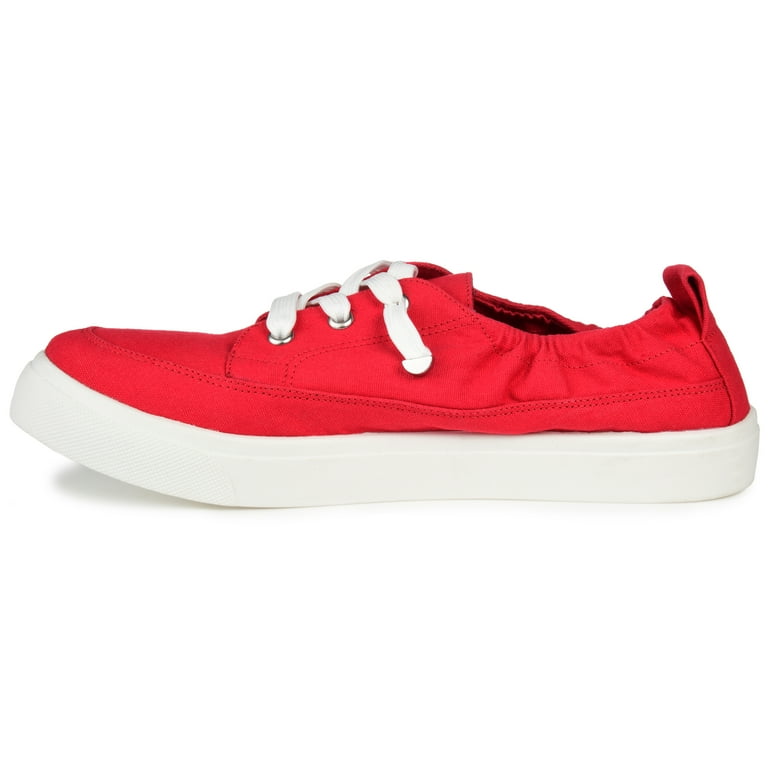 Journey Crew Womens Tru Comfort Foam Elastic Stretch Slip On Sneaker Walmart
