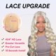 thumbnail image 2 of 18 Inch Wear and Go Glueless Wig For Women Body Wave 613 Lace Front Wig Human Hair Pre Cut Lace Ready To Wear Wig No Glue 4x4 HD Lace Closure Wigs Pre Plucked with Baby Hair, 2 of 5