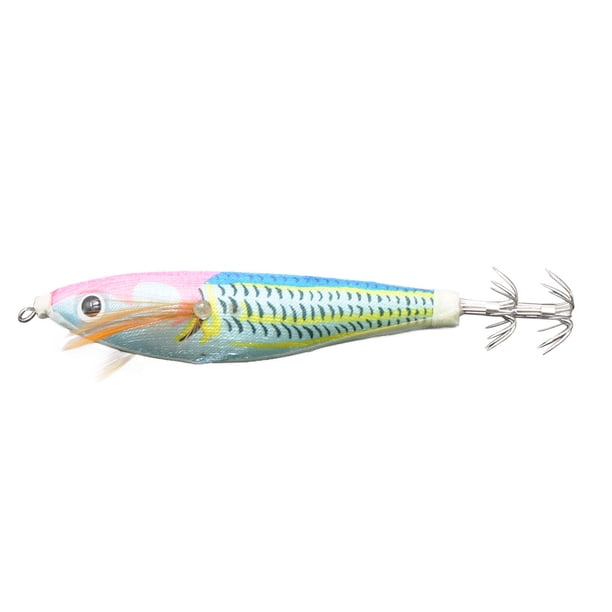10cm/10g anzuelo cebo cebos artificiales luminosos para pesca en el mar (azul)