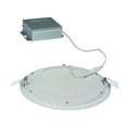 thumbnail image 2 of Satco 11606 - 24 watt LED Direct Wire Downlight Edge-lit 8 inch 3000K 120 volt Dimmable R LED Recessed Can Retrofit Kit with 4 Inch Recessed Housing, 2 of 10