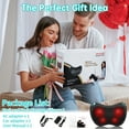 thumbnail image 3 of Cshidworld Neck and Back Massager with Heat, 3D Kneading Pillow, 4 Massage Nodes & Bi-Directional Deep Tissue Massage for Neck/Shoulders/Back, Ideal Gift for Women & Men, 3 of 6