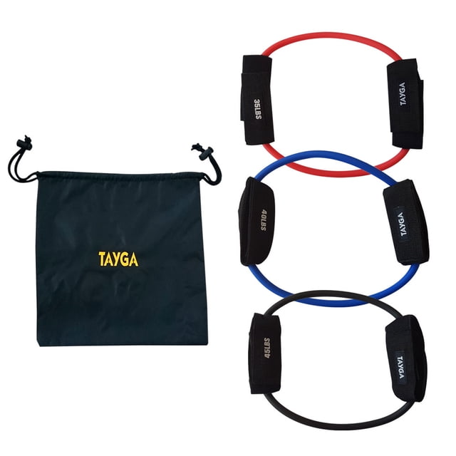 Kit Avanzado Ligas de Resistencia Tayga Para Tobillos