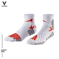 thumbnail image 1 of Professional Short Basketball Socks for Men Women Thicken Non Slip Soccer Golf Wear Running Socks Compression Orange, 1 of 6