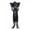 Black, variant on Halloween Dragon Costume, Cute Animal One Piece Outfit with Separate Dino Headpiece, Ch'ild Dinosaur Cosplay Party Wear