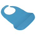 thumbnail image 1 of Silicone Adult Bibs Senior Mealtime Protector Washable and Adjustable Adult Bibs with Crumb Catcher for Elderly, 1 of 5