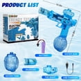 thumbnail image 5 of Pistola de agua Nicojoy Electric Fire Flash mejorada, 320 ml, azul, 5 of 5