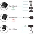thumbnail image 2 of ABDFHE-3Pack 2 in 1 OTG Cable for TV Stick with Power Cord USB Type A Female to Micro USB Male and Female Also Compatible with Android and Windows Phone, 2 of 4