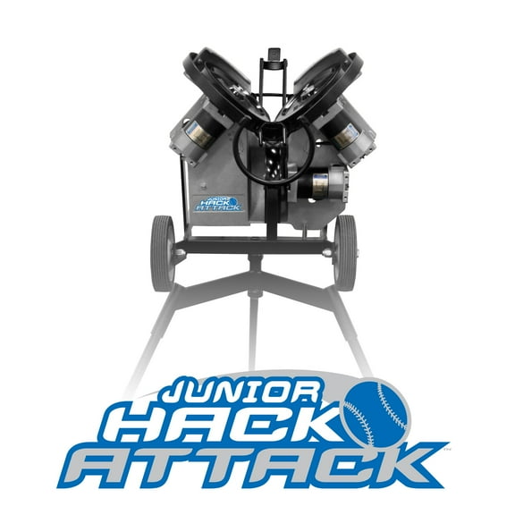 Hack Attack Jr. Three Wheel Pitching Machine by Sports Attack