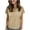 1-beige shirts for women, variant on UPPADA Women's Cotton Linen Short Sleeve Top Dressy Crewneck Tunic Tops Casual Summer Beach Wear Holiday Work Blouses Lightweight Pullover Tops Navy,XXL