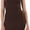 Fishnet Sleeve - Brown, variant on Women's Microfiber Hourglass Dress